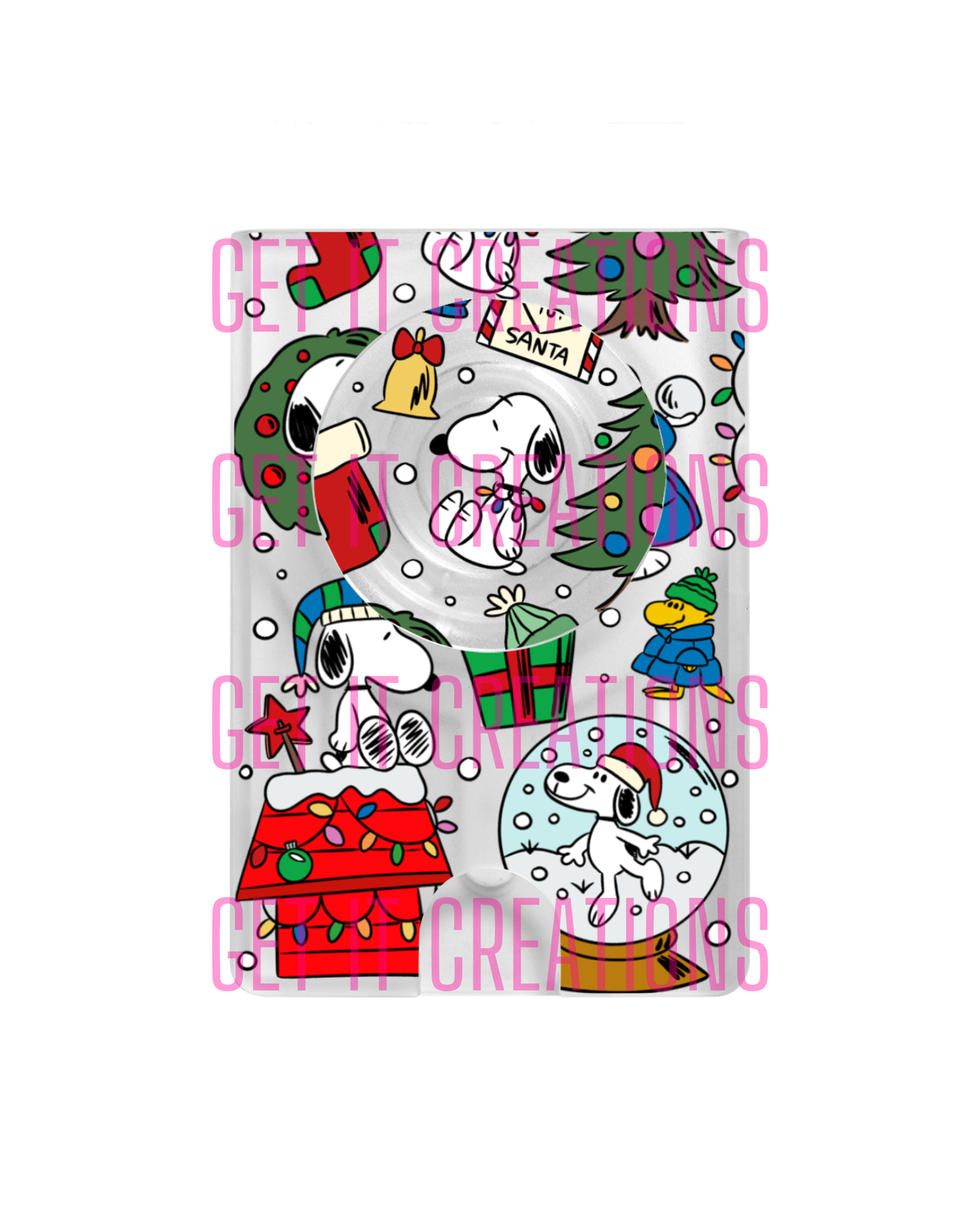 PEANUTS XMAS CARD HOLDER