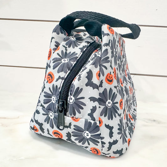 HALLOWEEN FLORALS MAKEUP BAG