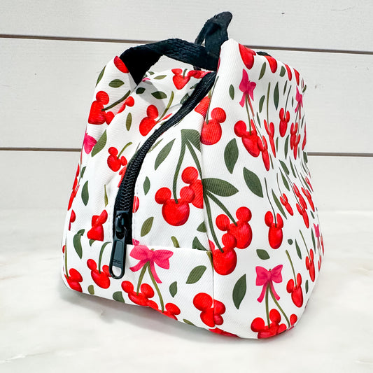 MOUSE CHERRIES MAKEUP BAG