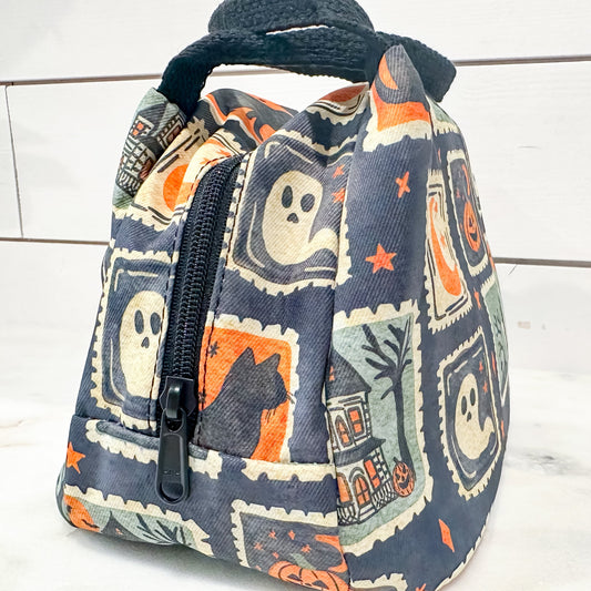 HALLOWEEN STAMPS MAKEUP BAG