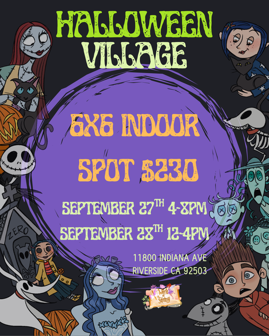 Halloween Village 2 day 6x6 indoor spot