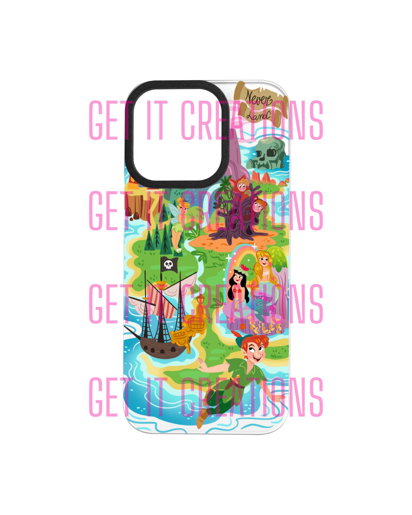 NEVERLAND MAP MAGIC PLATE