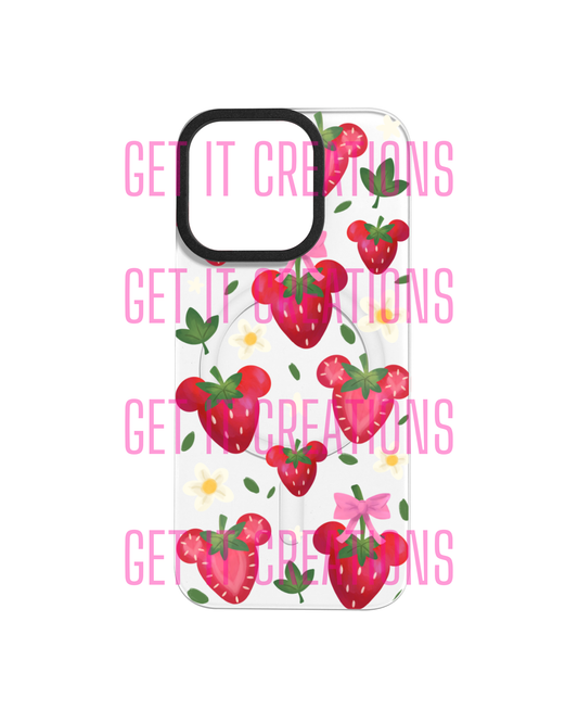STRAWBERRIES MAGIC PLATE