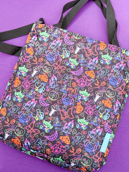 NEON VIBES CROSSBODY TOTE