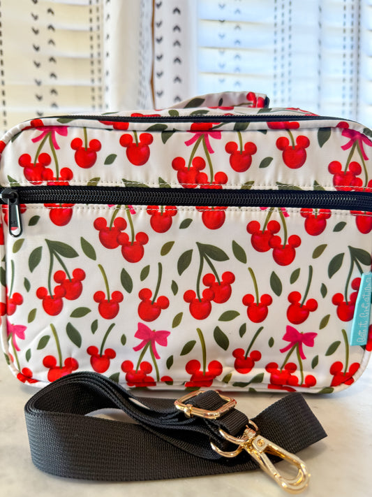 MOUSE CHERRIES LUNCH BAG