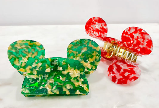 RED OR GREEN CLAW CLIPS
