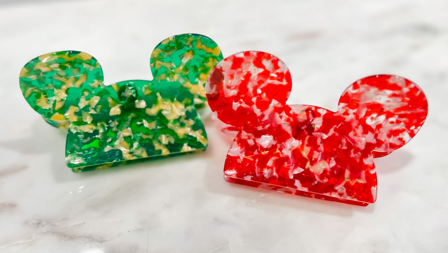 RED OR GREEN CLAW CLIPS