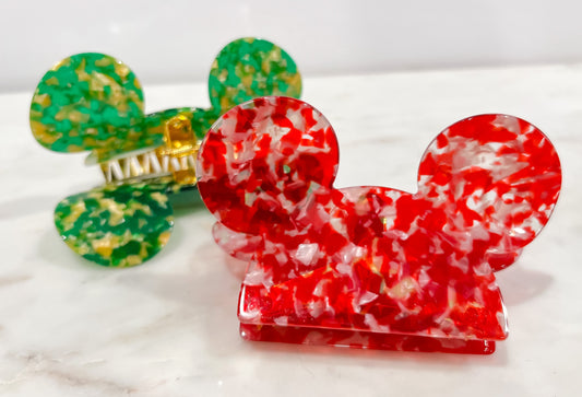 RED OR GREEN CLAW CLIPS