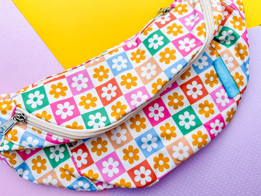 FLORAL SQS PLUS FANNY PACK