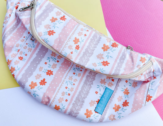 FLORAL PASTELS FANNY PACK