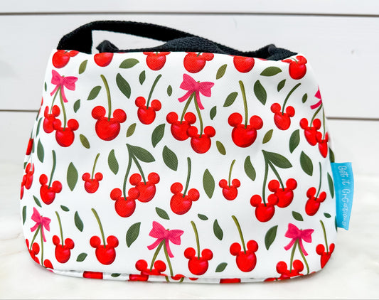MOUSE CHERRIES MAKEUP BAG