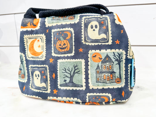 HALLOWEEN STAMPS MAKEUP BAG